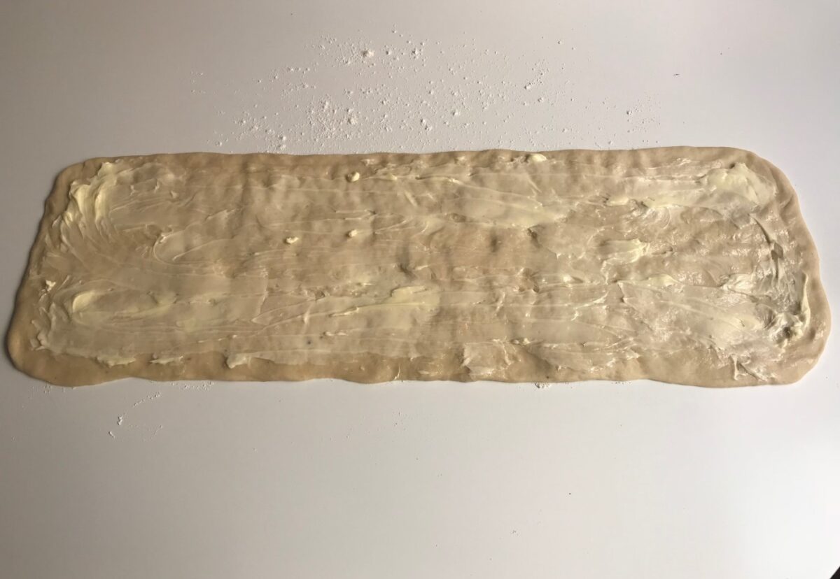 Casatiello napolitano. Postre tradicional italiano de Semana Santa