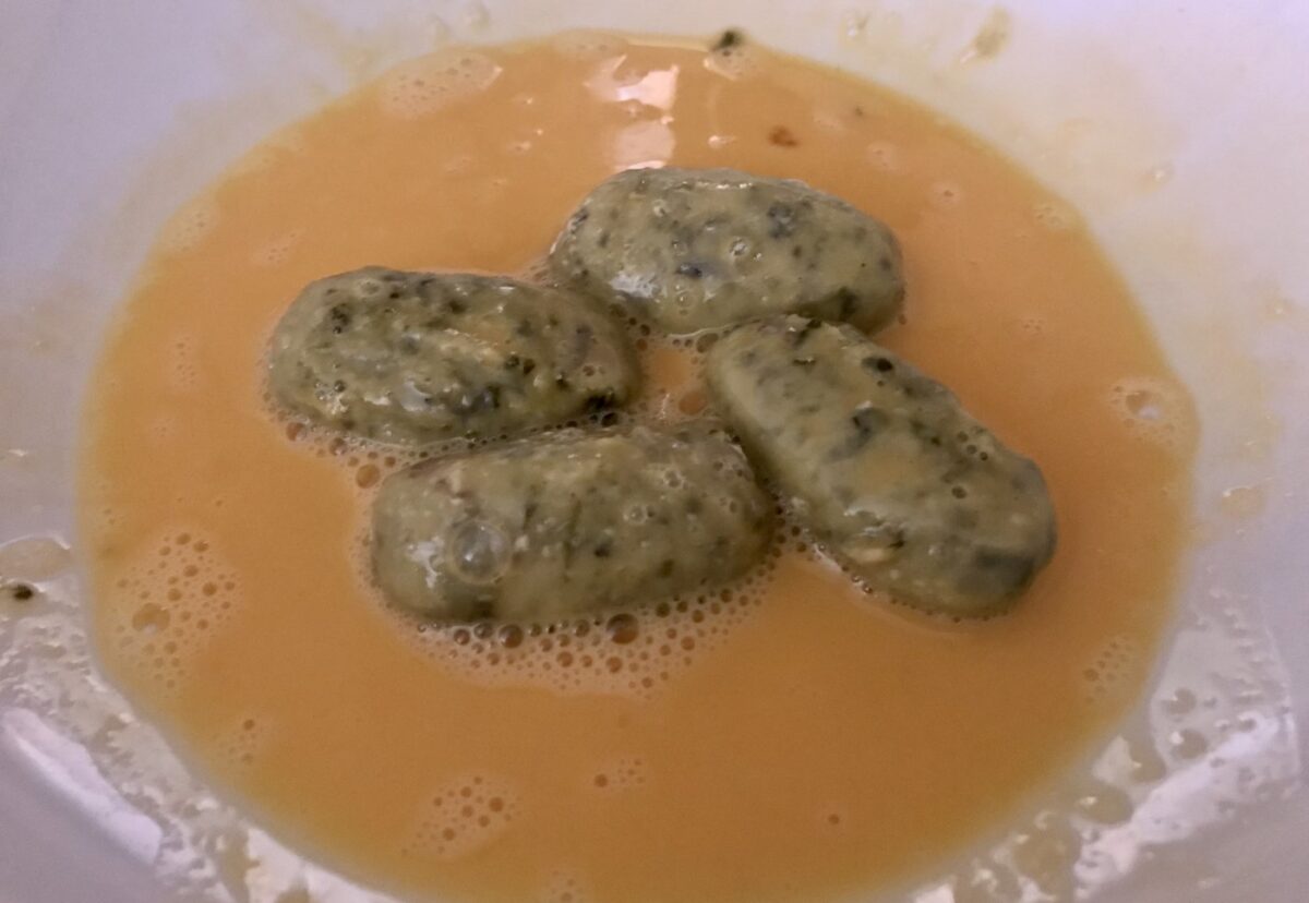 Croquetas de gorgonzola y espinacas