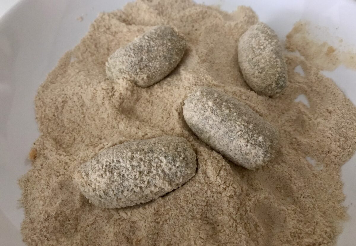 Croquetas de gorgonzola y espinacas