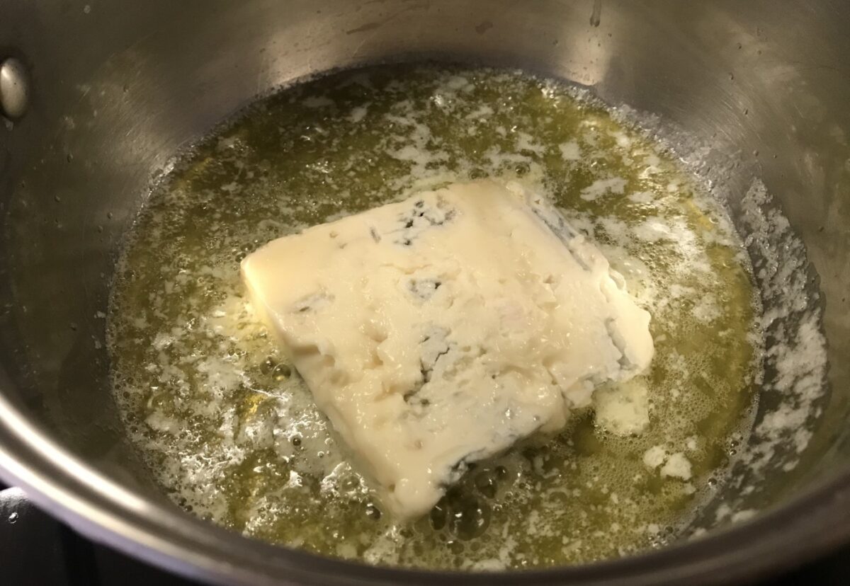 Croquetas de gorgonzola y espinacas