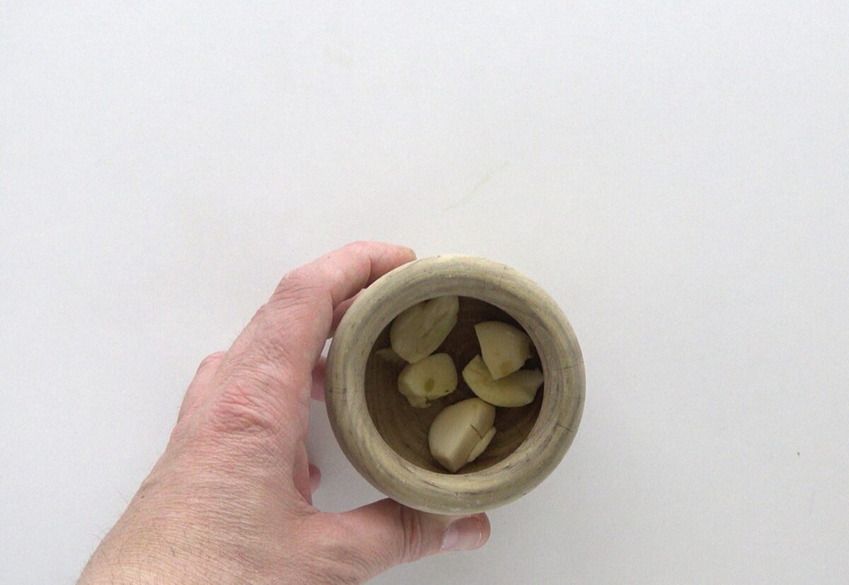 Salmón y mariscos en papillote