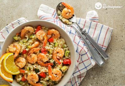 Cómo hacer un arroz con langostinos