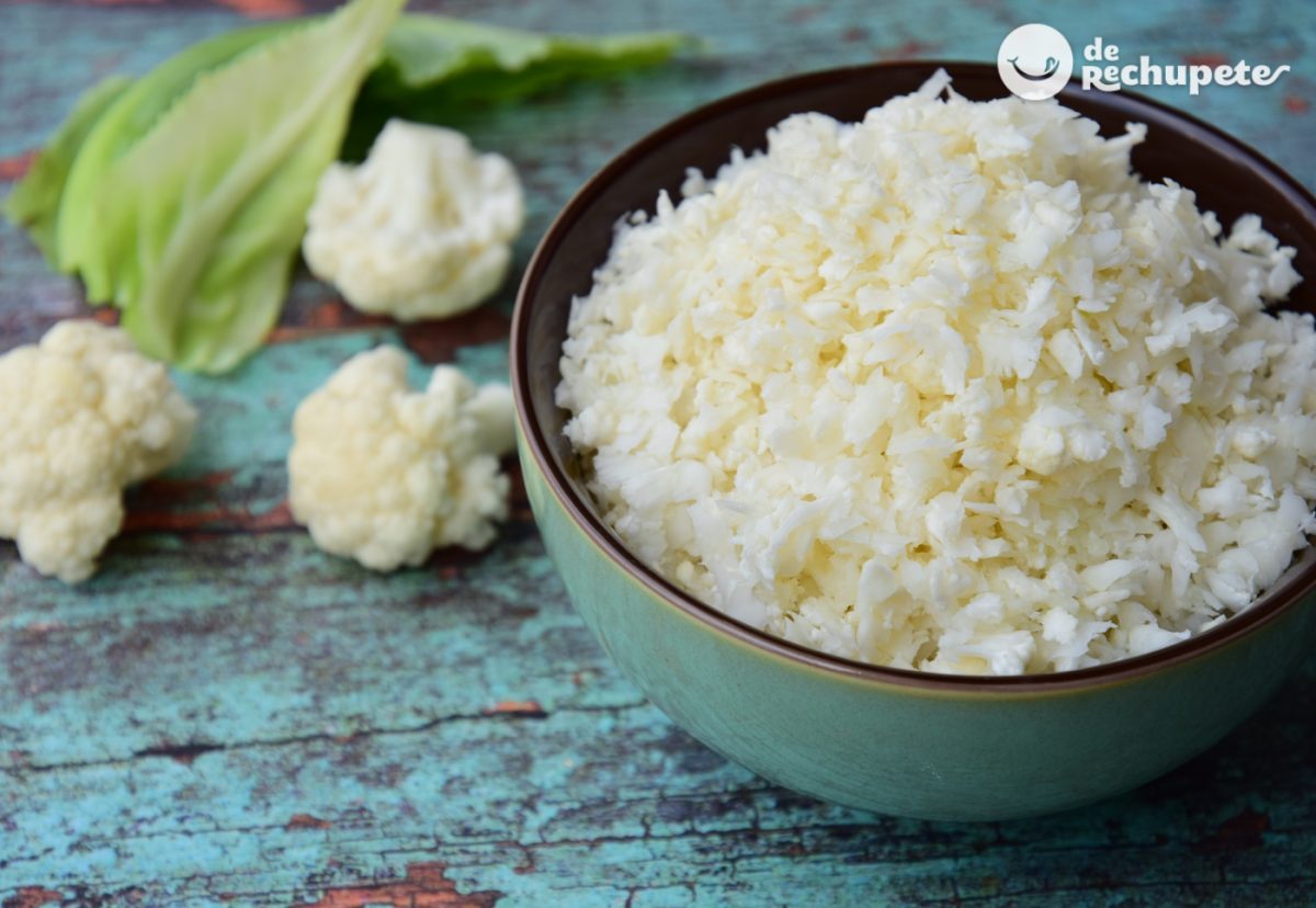 Cómo hacer un arroz de coliflor