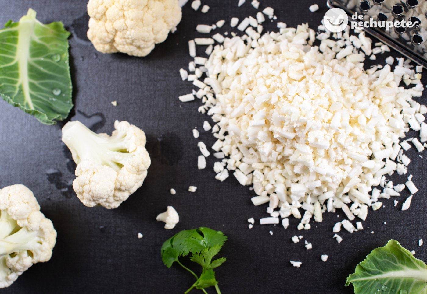 Cómo hacer un arroz de coliflor