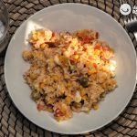 Arroz meloso con atún en conserva. Receta de arroz fácil