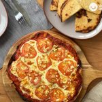 Cómo hacer una masa de pizza con harina de garbanzos. Fainá