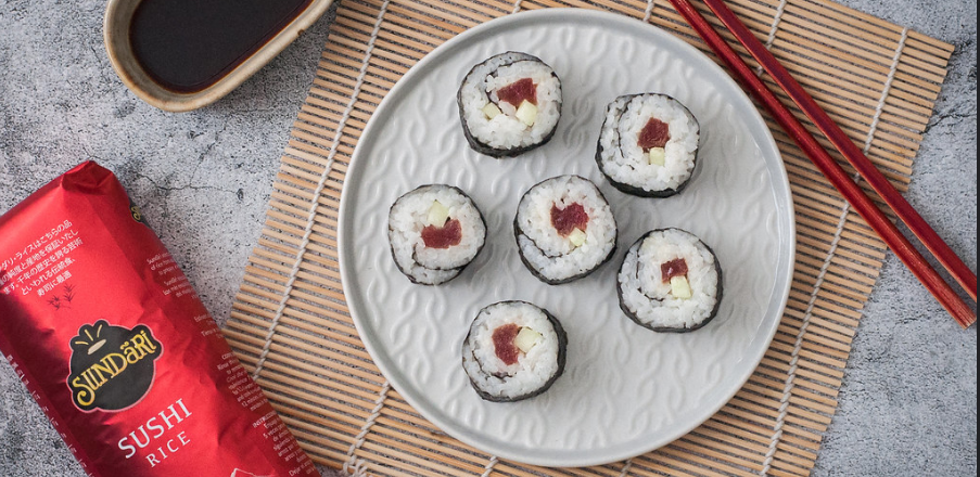 Cómo hacer maki sushi y nigiri de atún