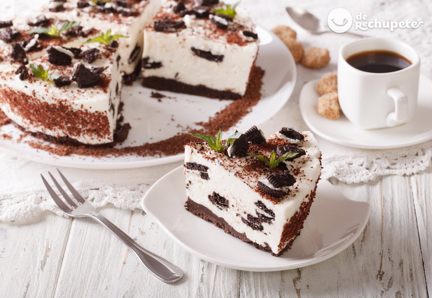 Tarta de Oreo muy fácil y sin horno