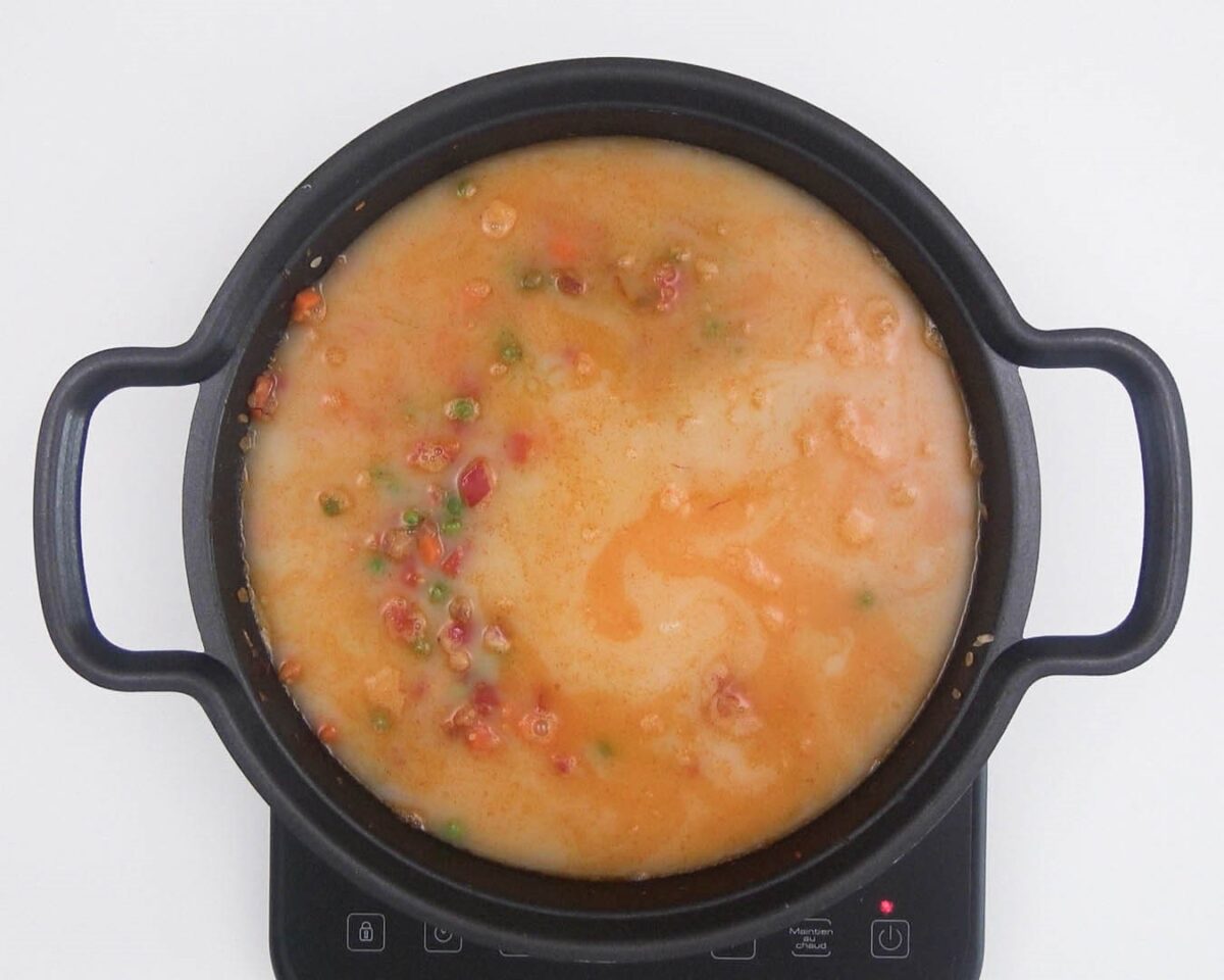 Arroz campero o a la campesina. Receta de arroz fácil y delicioso