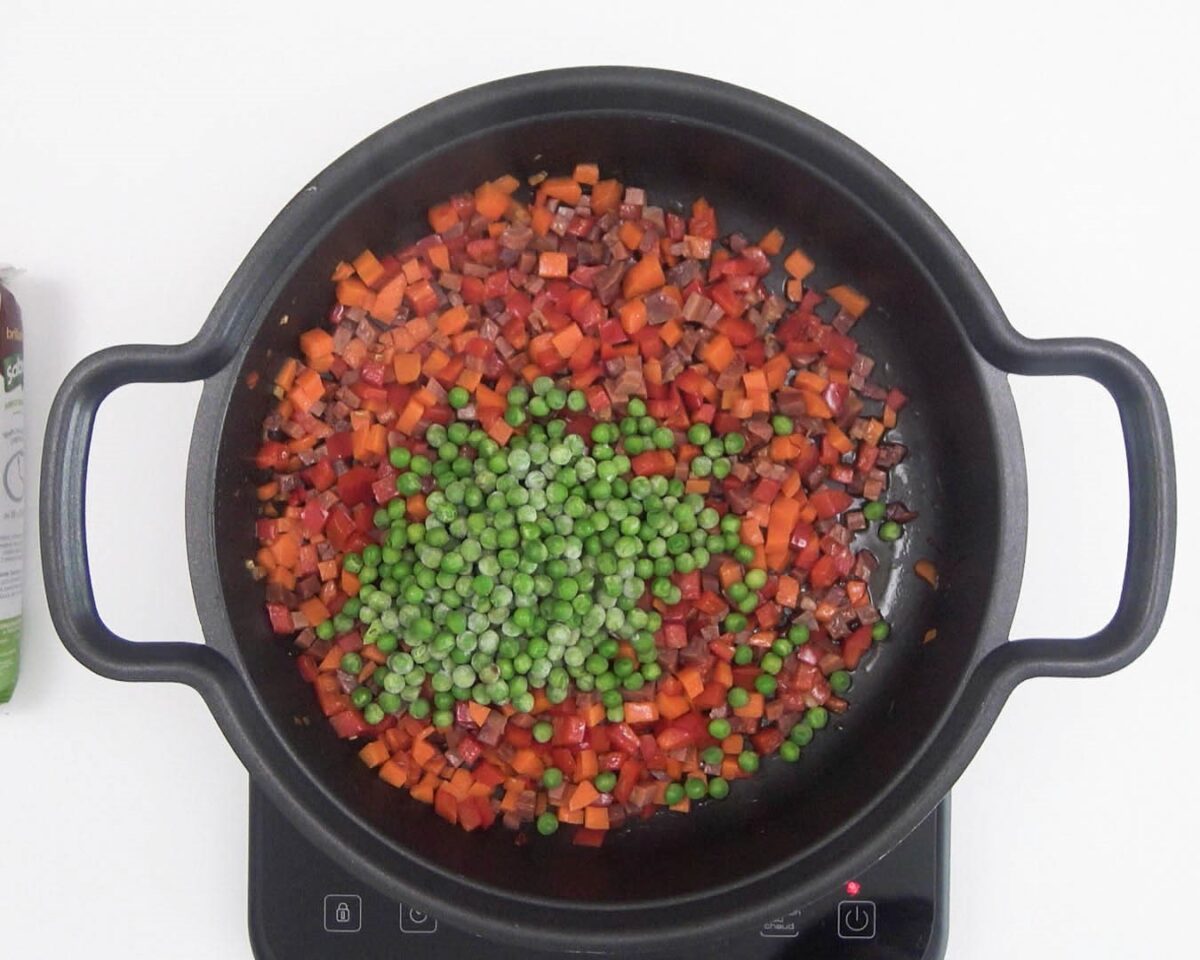 Arroz campero o a la campesina. Receta de arroz fácil y delicioso