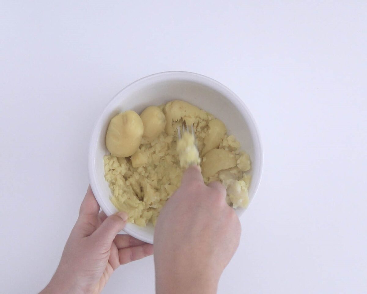 Bombas de patata y carne. Patatas o papas rellenas paso a paso