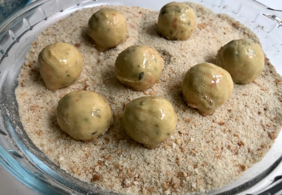 Croquetas de calabacín y queso