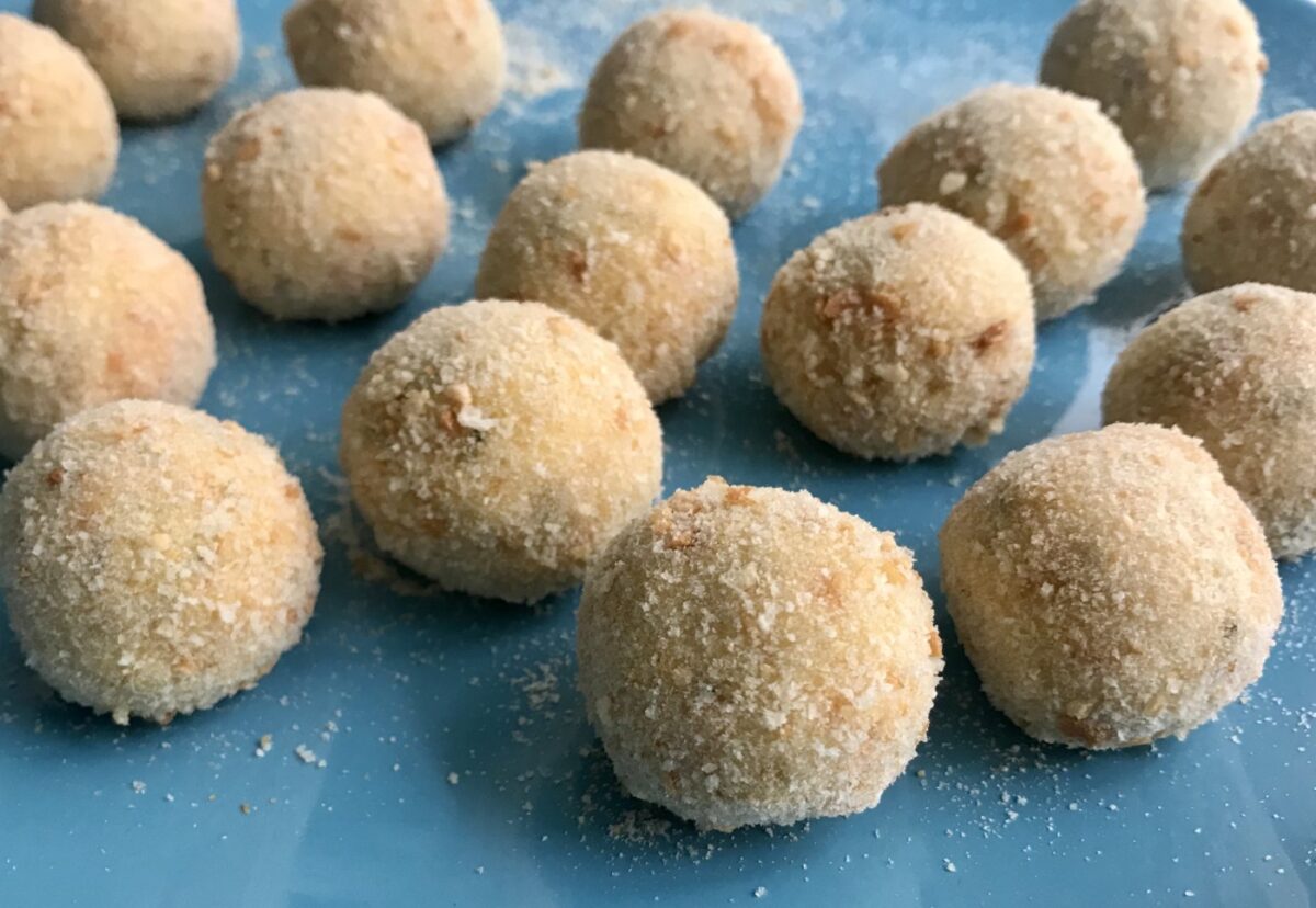 Croquetas de calabacín y queso