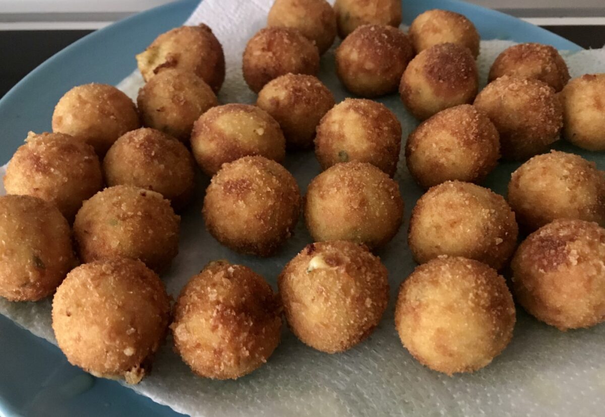 Croquetas de calabacín y queso