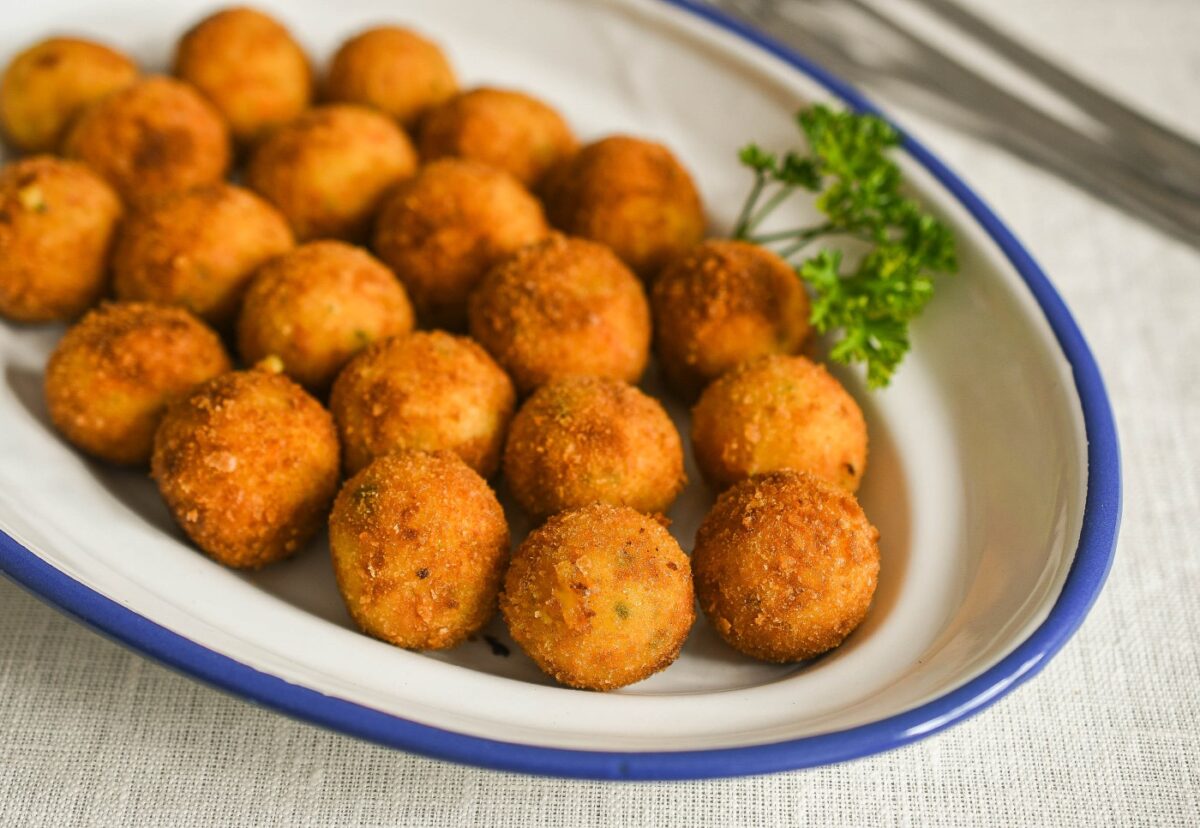 Croquetas de calabacín y queso