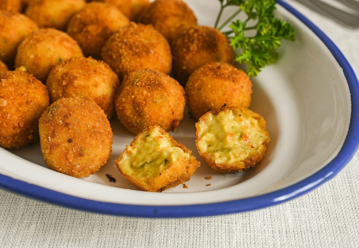 Croquetas de calabacín y queso