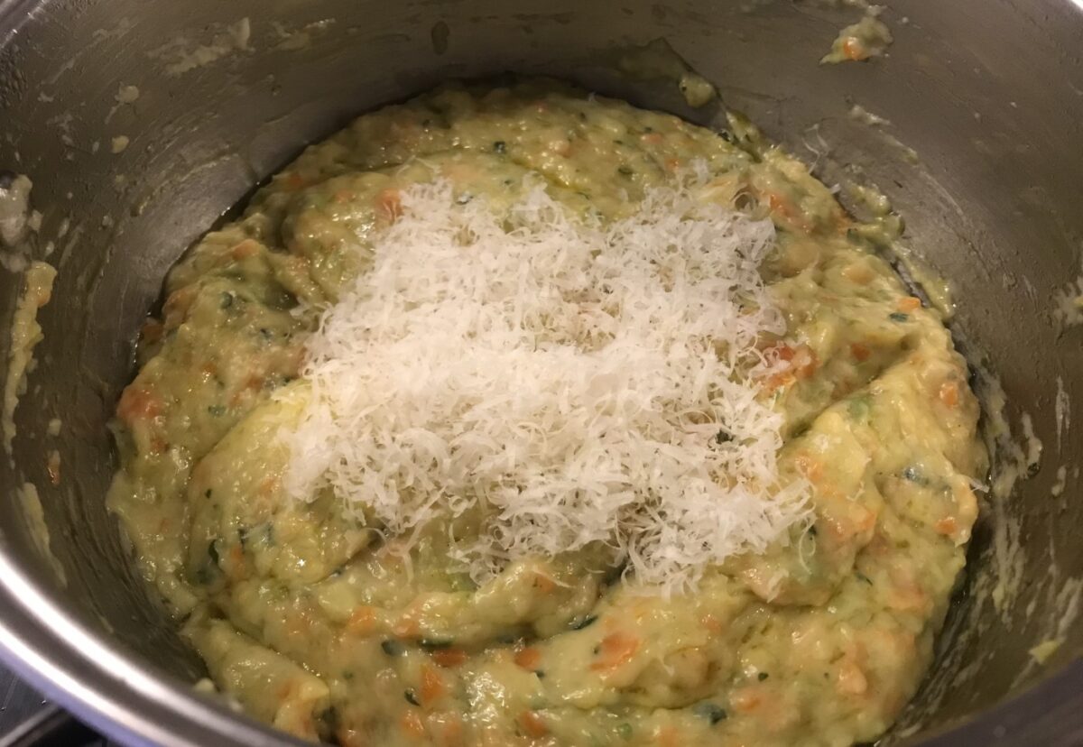 Croquetas de calabacín y queso