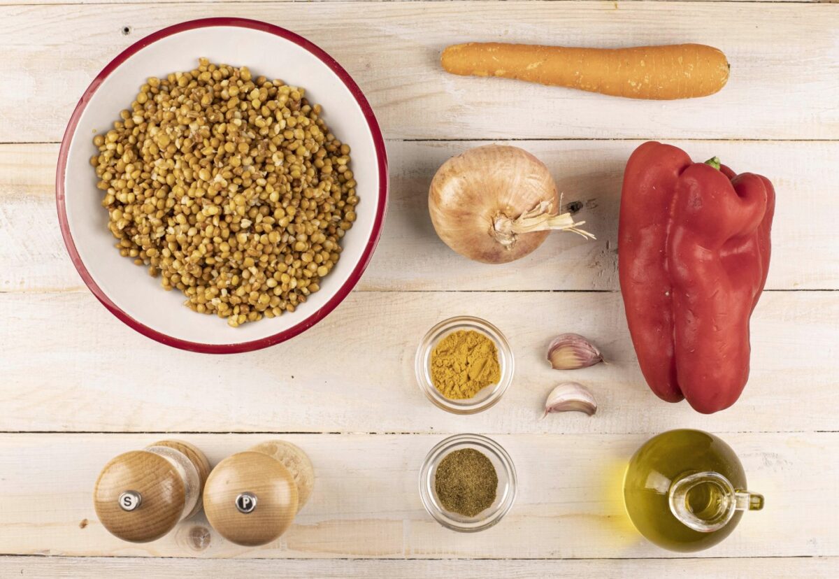 Hamburguesas veganas de lentejas y verduras