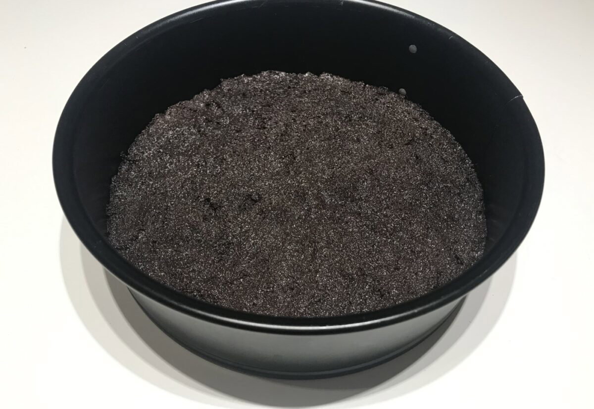 Tarta de Oreo y doble chocolate. Receta muy fácil y sin horno