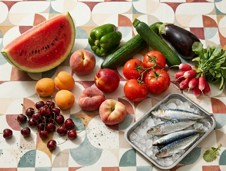 Alimentos y recetas de temporada en junio