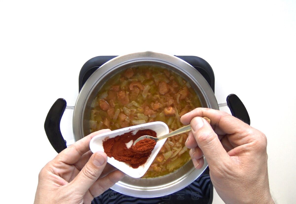 Guiso marinero de sardinas o xoubas