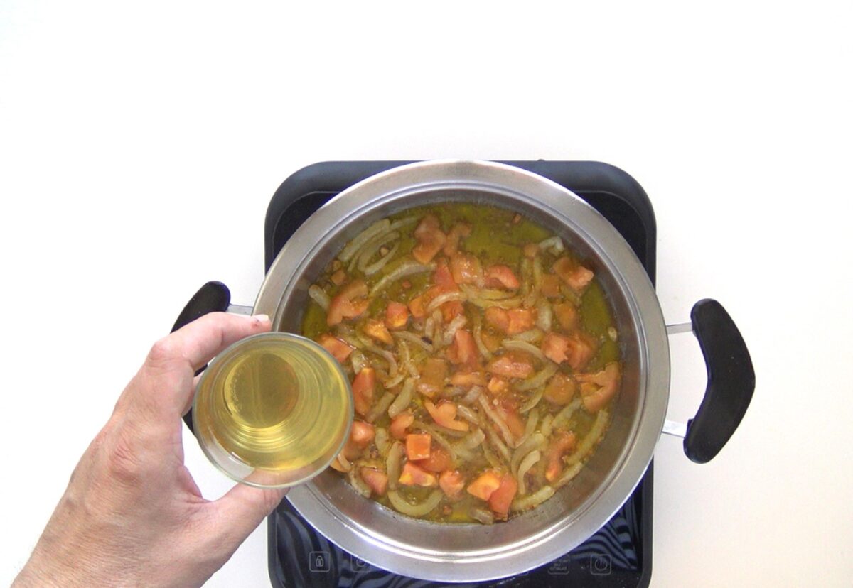 Guiso marinero de sardinas o xoubas