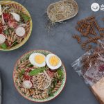 Ensalada de pasta integral. Receta fácil, sana y deliciosa