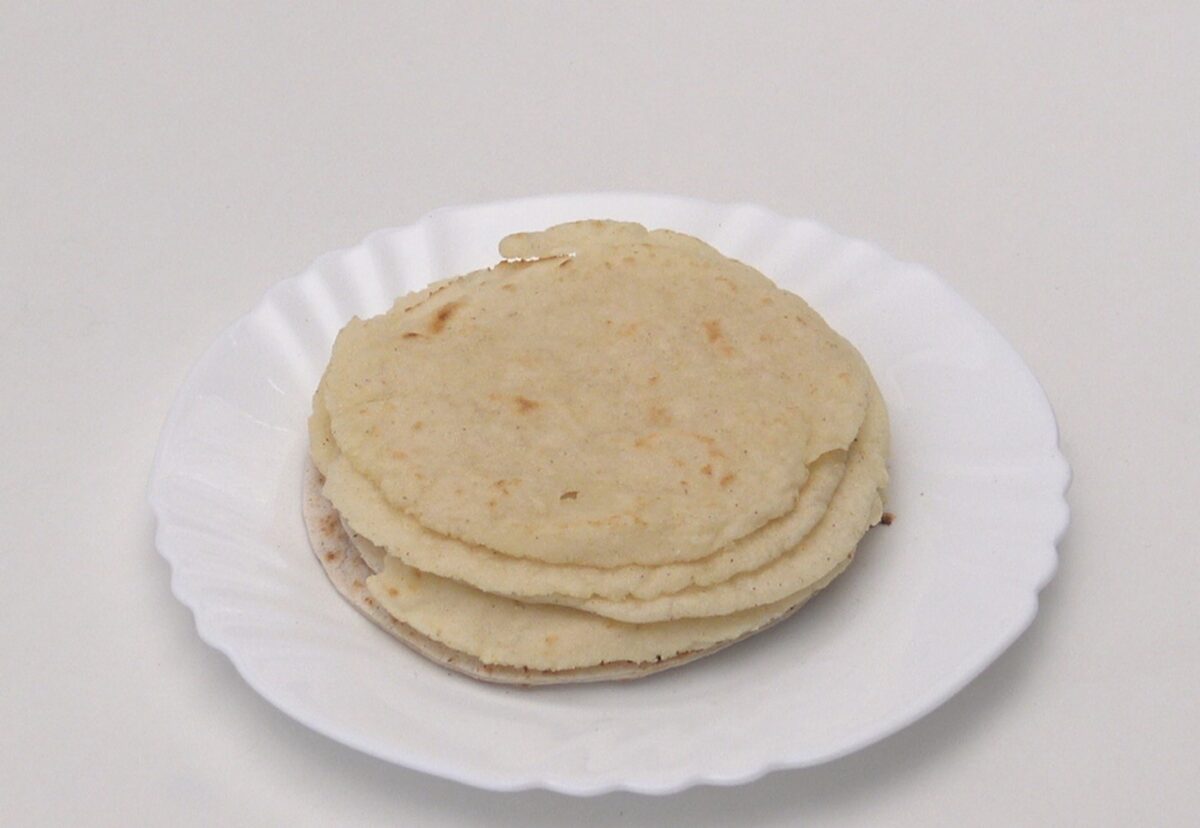 Tortillas de maíz para tacos y nachos