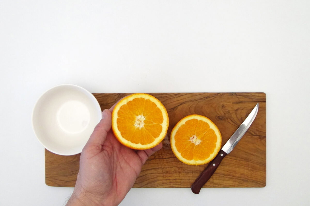 Tosta de salmón y naranja. Aperitivo fácil y delicioso