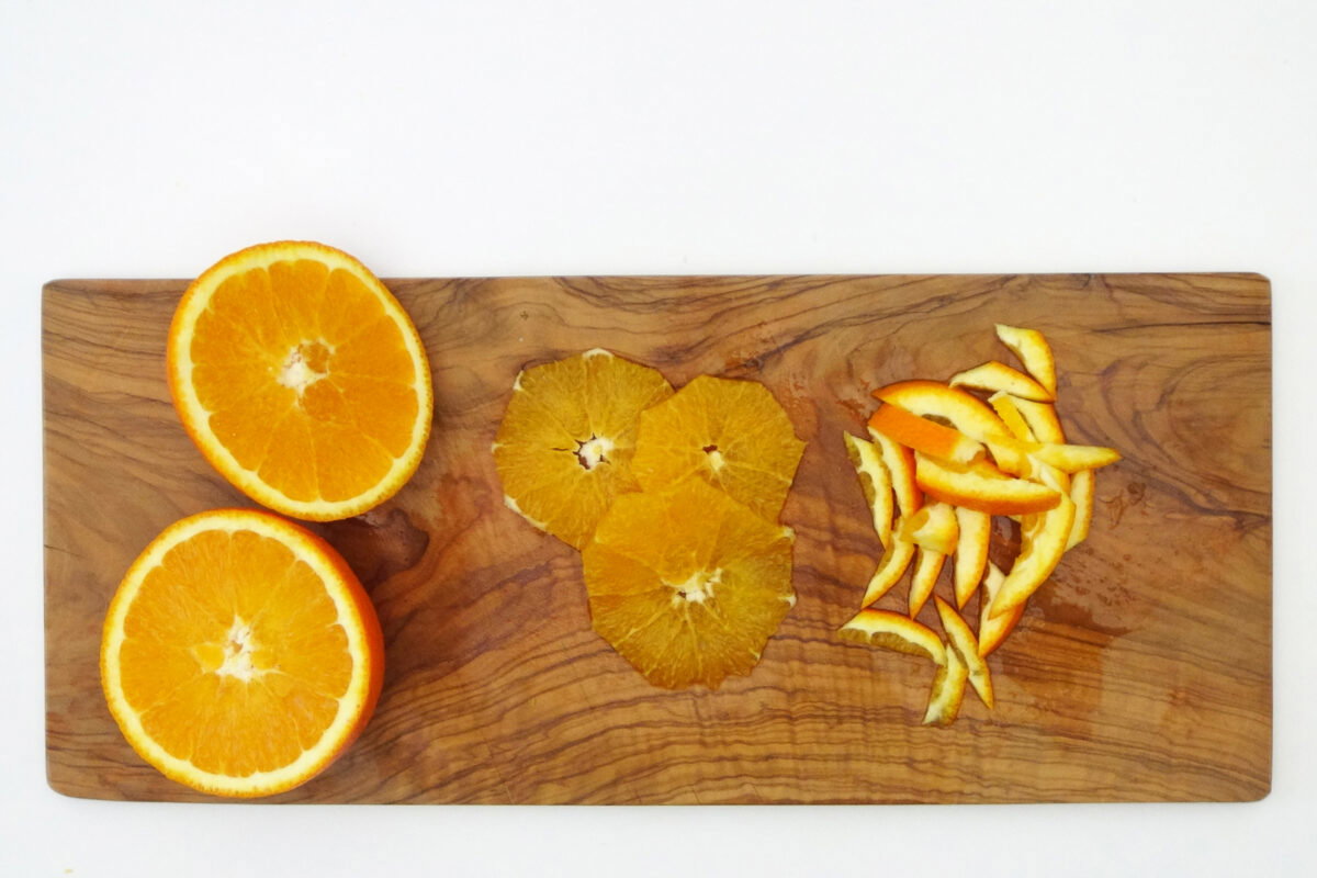 Tosta de salmón y naranja. Aperitivo fácil y delicioso