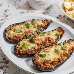 Berenjenas rellenas de atún