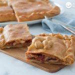 Empanada gallega de bonito y tomate