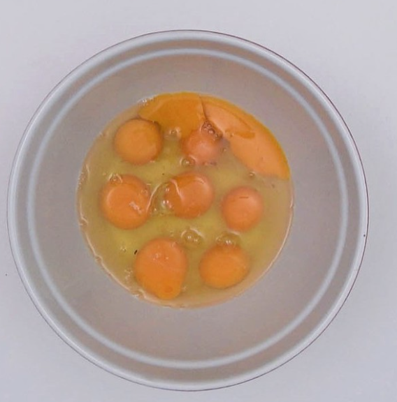 Tortilla rellena de atún