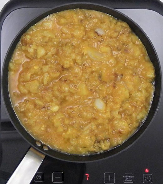 Tortilla rellena de atún