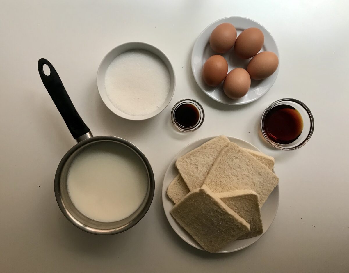 Budin de pan casero. Receta fácil y barata para triunfar en casa