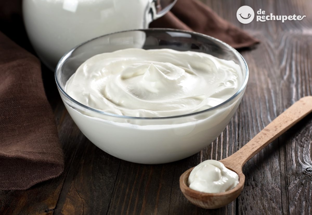 Cómo hacer crema o nata agría casera (Sour Cream) De Rechupete