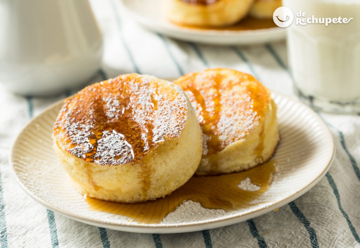 Tortitas japonesas súper esponjosas
