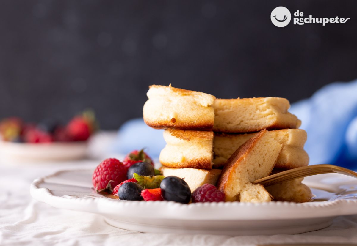 Tortitas japonesas súper esponjosas