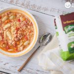 Arroz con habichuelas y jamón
