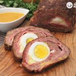 Rollo o roti de carne picada relleno. Receta paso a paso