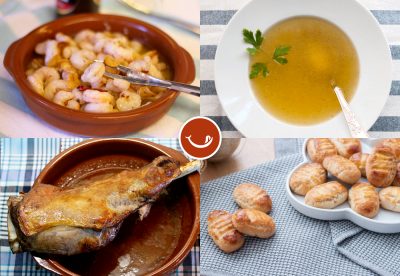 Menú tradicional de cordero