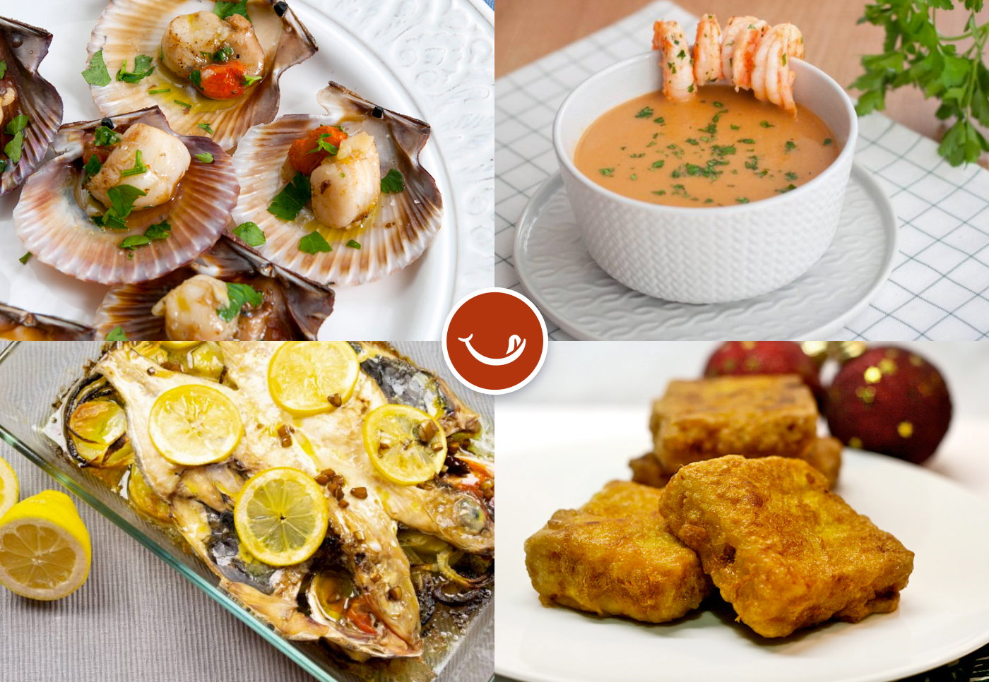 Menú tradicional de pescado