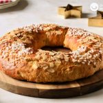 Roscón de Reyes casero sin gluten, deliciosamente esponjoso