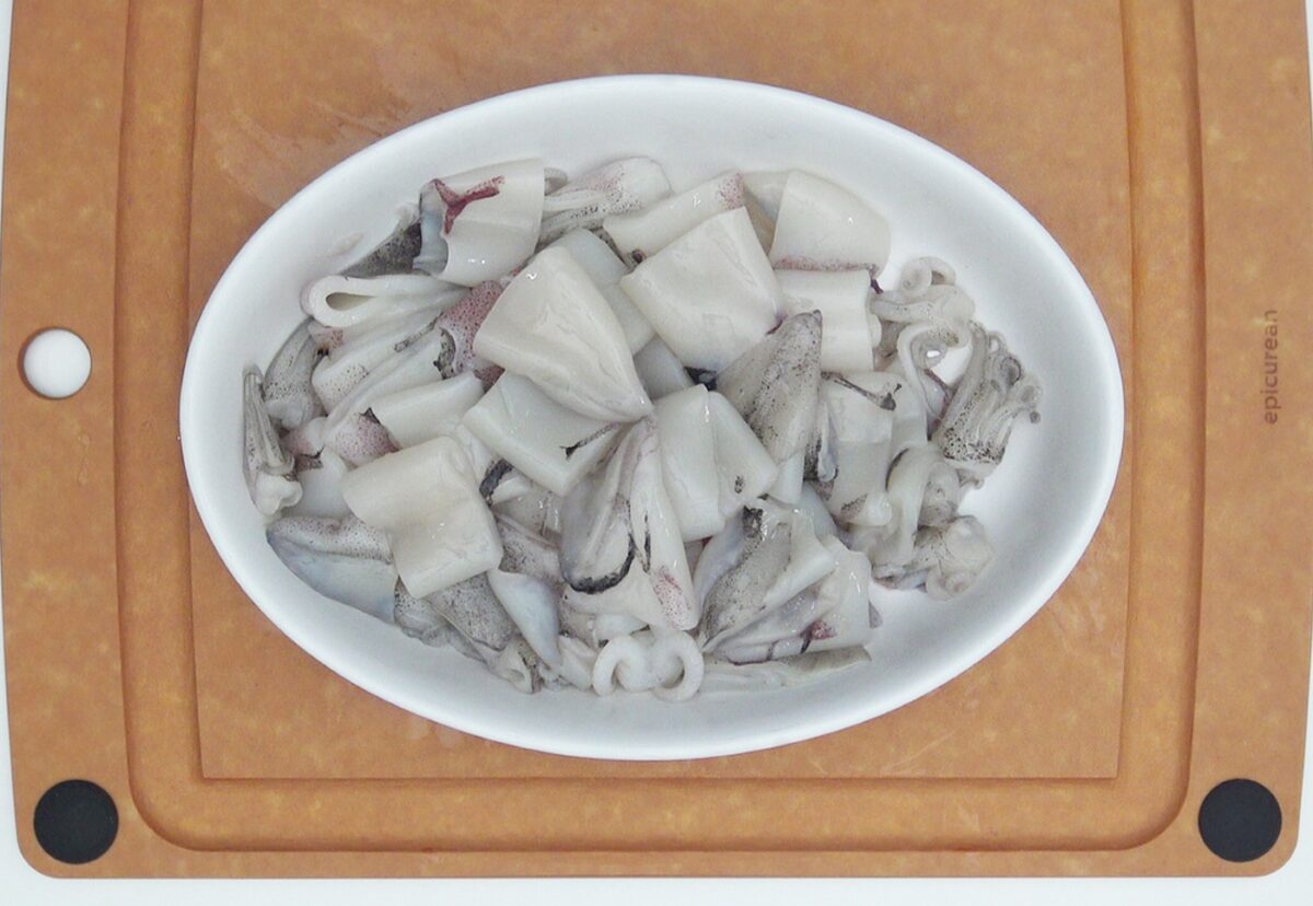 Chipirones afogados. Receta tradicional asturiana paso a paso