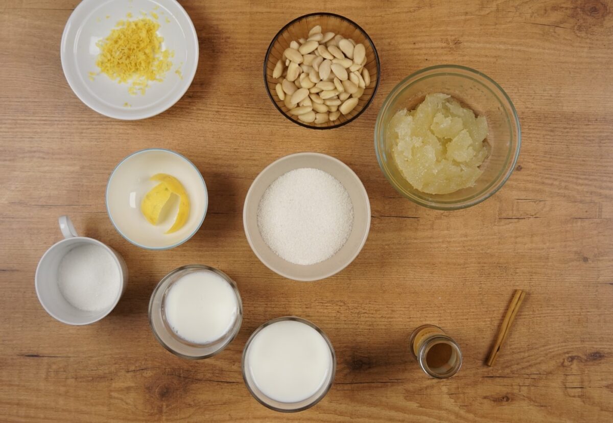 Manjar blanco o menjar blanc. Postre casero y fácil