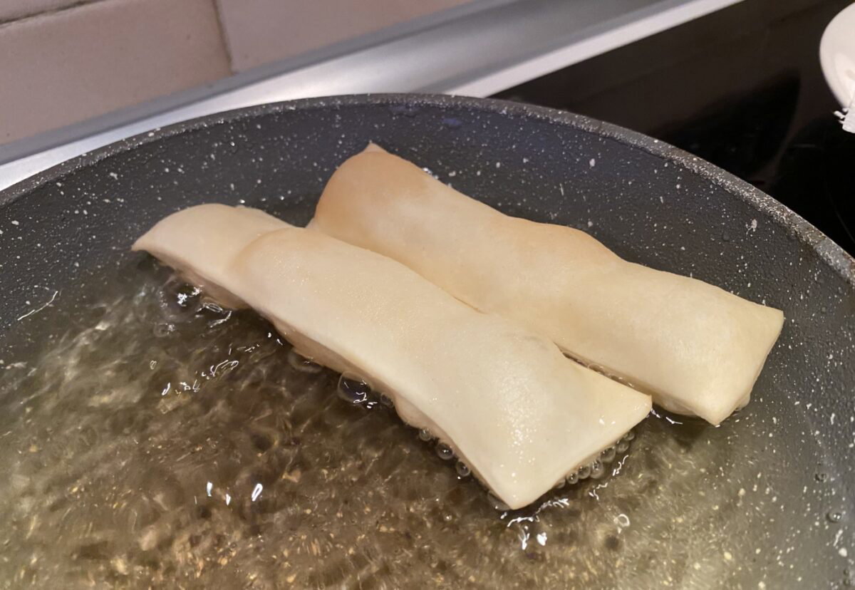Cómo hacer tortas de canuto. Postre tradicional andaluz paso a paso