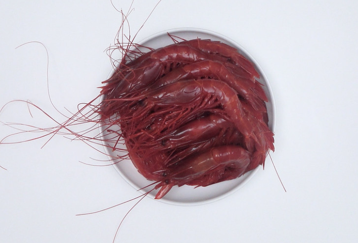 Arroz caldoso con carabineros