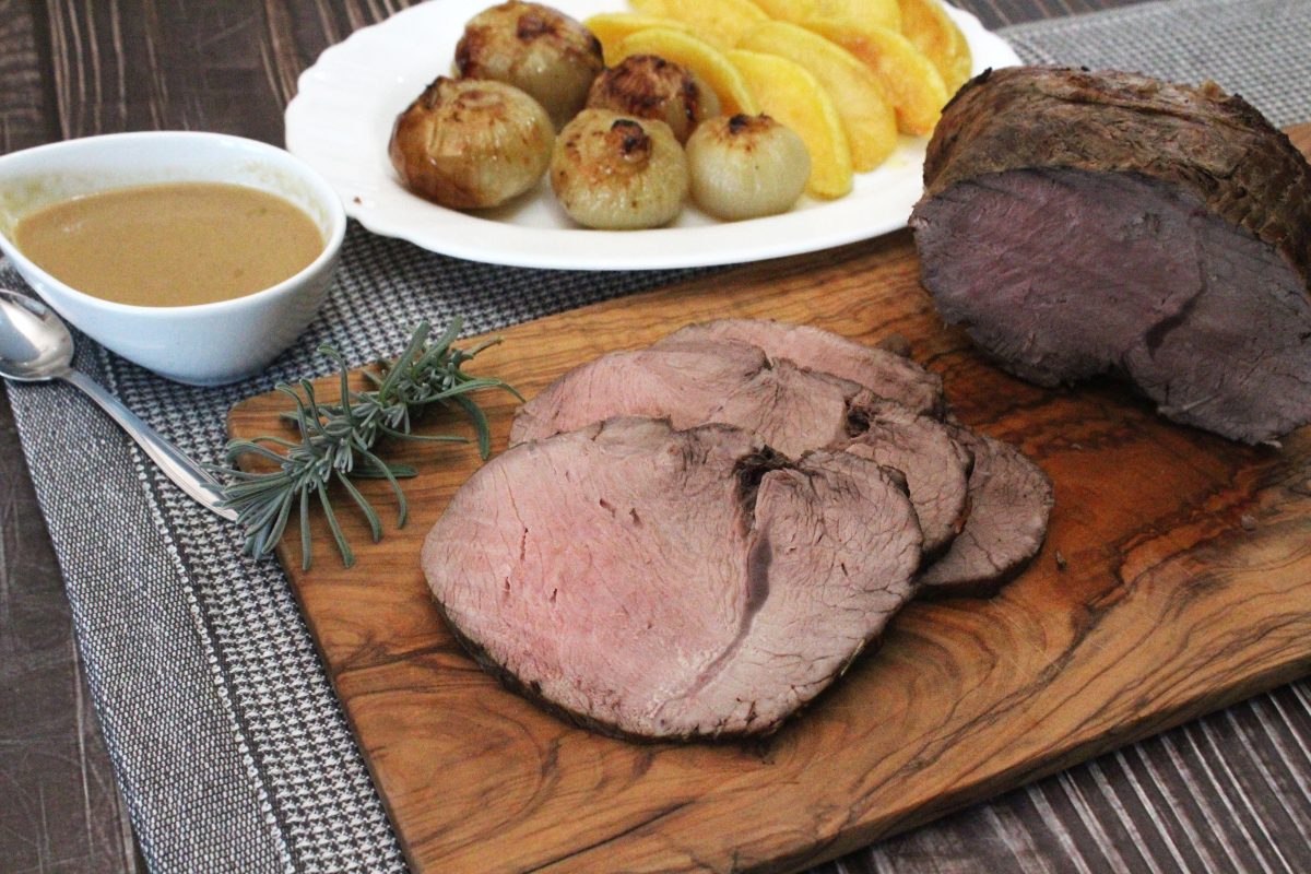 Roast beef de ternera, receta navideña paso a paso