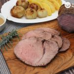Rosbif o Roast beef de ternera, receta navideña