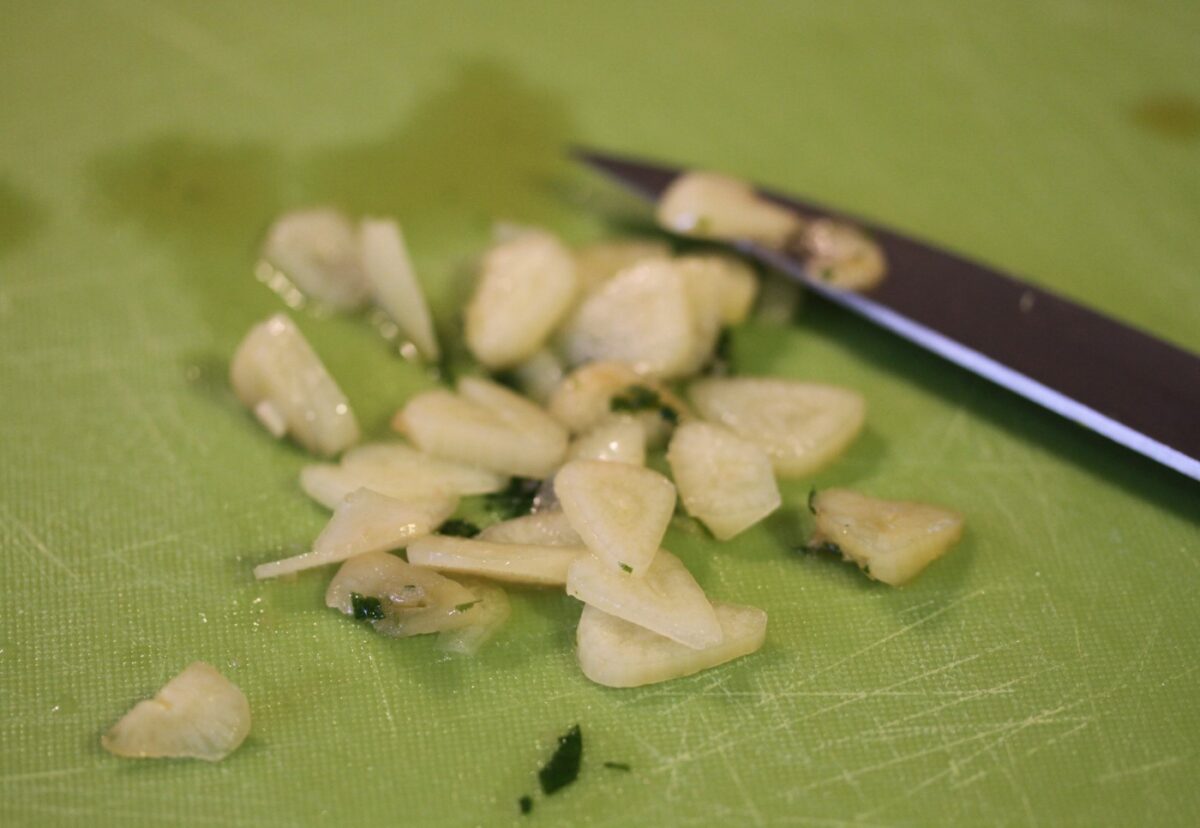 Almejas en salsa verde